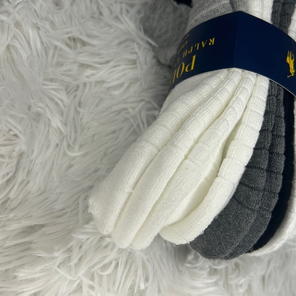 New with tags Ralph Lauren polo women’s socks fits shoe sizes 4-10 1 /2 -6 pair - Picture 7 of 8